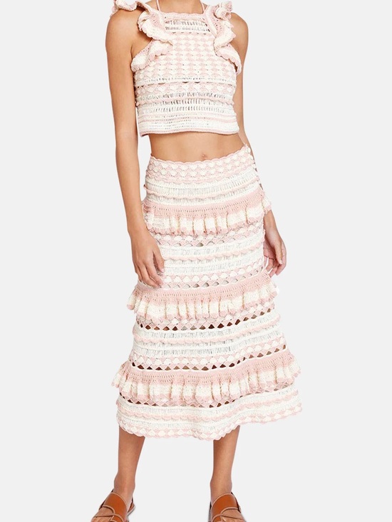Zimmermann Dresses & Skirts - Zimmermann Crochet Midi Skirt